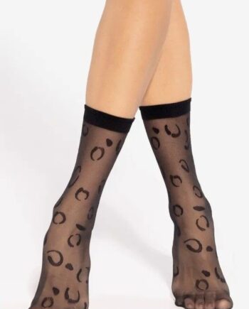 Чорапи Gatta черен - Черни къси чорапи Gatta