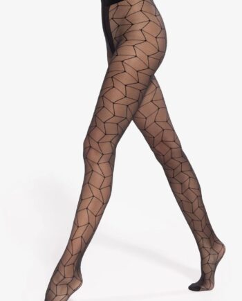 Чорапогащи Gatta черен - фигурални